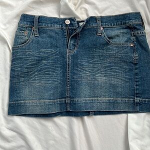 Mossimo Diem denim mini skirt sz 9